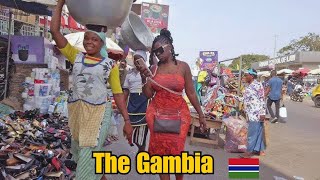 what is it like on This African streets of The Gambia [upl. by Nirred]