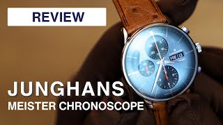 Junghans Meister Chronoscope 27422402  Watch Review  Deutsch  4K  SG WATCHES [upl. by Filbert]