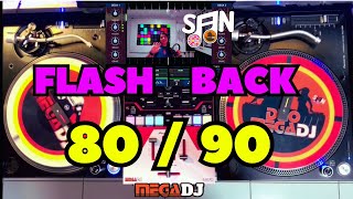 FLASH BACK 80 90  ✪ San MegaDJ  ITALO DISCO  SINTH POP  TURNTABLE MIX [upl. by Phelgen]