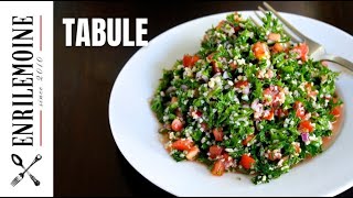 Cómo hacer TABULE by enrilemoine [upl. by Lonni51]