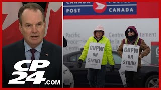 Feds ask labour board to send Canada Post employees back to work [upl. by Enileme]