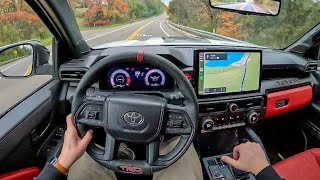 2024 Toyota Tacoma TRD Pro  65k Midsize Truck Morning Commute [upl. by Yoho]