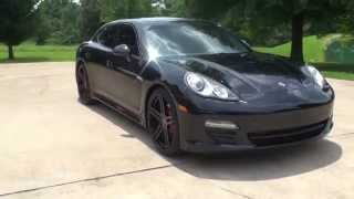 HD VIDEO 2011 PORSCHE PANAMERA SEDAN USED BLACK FOR SALE SEE WWW SUNSETMOTORS COM [upl. by Ahkeber]