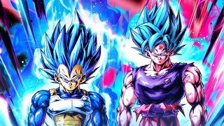 TAG DUO SSBKK GOKU amp SSBE VEGETA LEGENDS LIMITED PREVIEW ULTIMATE  BLUE CARD  Dragon Ball Legends [upl. by Rudiger]