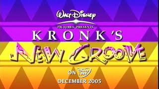 Kronks New Groove 2nd Trailer Dec 2005 International [upl. by Rivers]