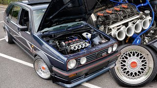 This Engine Swapped MK2 Golf GTI Sounds EPIC [upl. by Sauers419]