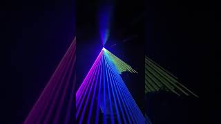 Showcase LASERWORLD DS2000 Diodenlaser RGB Shownet [upl. by Ecilayram]