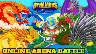 Dynamons world online arena battle with global player Dynamons world gameplay Dynamons world game [upl. by Kristen]