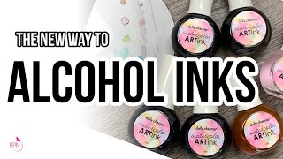 The New Way To Alcohol Inks On Gel Nails [upl. by Elbertine]