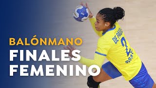 BALONMANO  Oro femenino Argentina vs Brasil [upl. by Heilman]