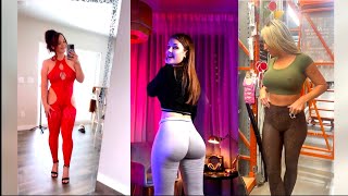 4K Transparent Leggings Try On Haul 2024 [upl. by Redyr619]