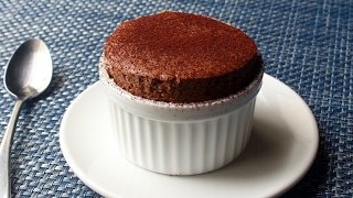 Chocolate Soufflé  How to Make Chocolate Soufflé for Two [upl. by Assirol]