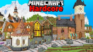 I Built with NEW 121 Blocks in Hardcore Minecraft Survival [upl. by Hras157]