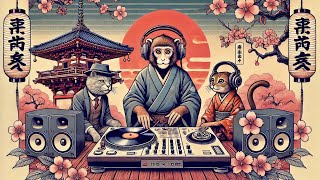 【 Shamisen Metal 】Shamisen 三味線 Instrument  Relaxing Music To Study With Monkey [upl. by Elleron]