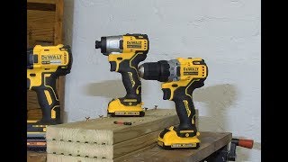 DEWALT Atomic is in the UK DCD709 XR Brushless combi Drill [upl. by Ioves]