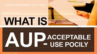 What is AUP  Acceptable Use Policy  AUPs in schools  Policy Statements  ICT AUP  EdTech [upl. by Andeee384]