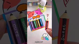 ✨ DIY pen decoration diy love craft handmade shorts youtubeshorts rafiasdiy [upl. by Enelahs]