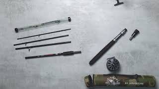 Unpacking your X5 ADVENTURE  Travel Fishing Rod [upl. by Artsa]