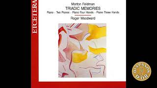 Morton Feldman Piano Four Hands [upl. by Nimocks]