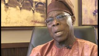 Former Nigerian President Olusegun Obasanjo says Africa is paying for the fall of Gaddafi [upl. by Hurff]