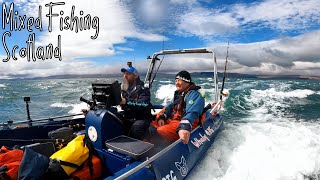 Mixed Fishing Scotland  Small Boat Fishing Uk  Whaly Fishing [upl. by Vigen549]