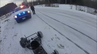 Go Kart Pulled Over By Sheriff [upl. by Loy]