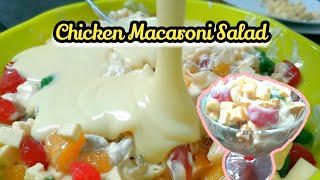 Chicken Macaroni Salad  Full Video  Aimees Delicacy [upl. by Boony]