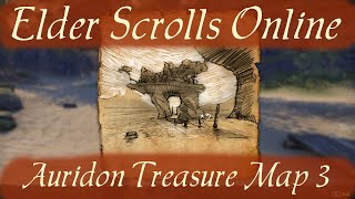 Auridon Treasure Map 3 Elder Scrolls Online [upl. by Yvan]