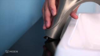 How to Install a Moen® Bathroom Faucet [upl. by Inahc142]