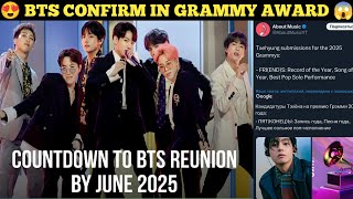 bts confirm in grammy award 😱 BTS Grammy Awards  bts news today [upl. by Aggri]