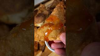 Fried Wontons Recipe wonton deepfrying airfryerrecipes dinnerideas [upl. by Lindsey]