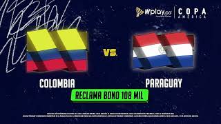 Colombia Vs Paraguay  Reclama tu bono de 108 Mil pesos sin depósito inicial para apostar [upl. by Yerffoj]