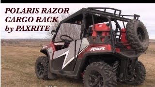 Polaris Razor Cargo Rack by Paxrite [upl. by Goldenberg]