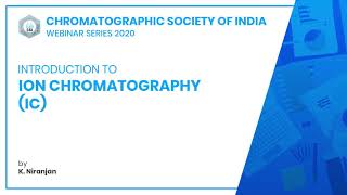 Ion Chromatography IC  CSI [upl. by Nivad219]