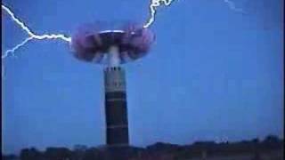 BIGGG TESLA COIL OF OKLAHOMA [upl. by Enicnarf719]