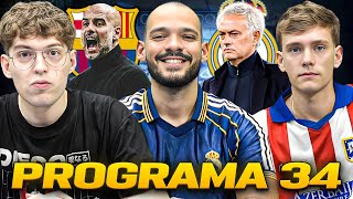 BARCA o MADRID  GUARDIOLA VS MOURINHO  WILL FUTBOLITOS COMO INVITADO  PROGRAMA 34 [upl. by Chuu240]