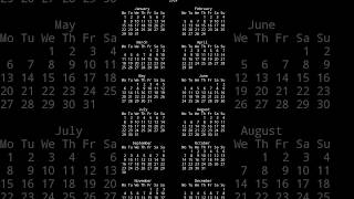 Creating Calendar Using Python python C java programming coding viralshorts viral best C [upl. by Prue]