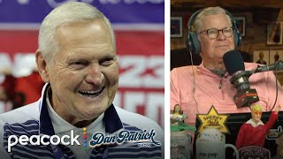 Dan Patrick gets emotional remembering Jerry Wests life and legacy  Dan Patrick Show  NBC Sports [upl. by Idahs]