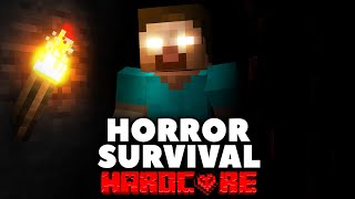 Herobrine haunts my world Hardcore Minecraft Horror [upl. by Nylsoj]