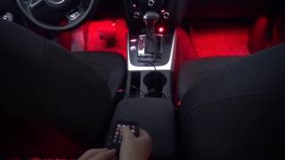 Music Control Car LED Atmosphere Light [upl. by Urial]