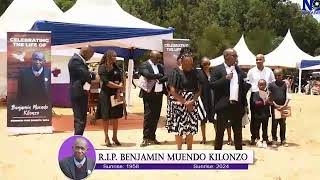 LIVE Burial of BENJAMIN M KILONZO brother to the late MUTULA KILONZO amp Uncle to Gov Mutula Jr [upl. by Candida]