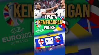 Dramatis😎 Fakta kemenangan Inggris vs Slovakia yang bikin meringis di euro 2024 euro2024 [upl. by Rheingold597]