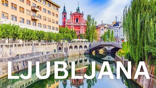 LJUBLJANA TRAVEL GUIDE  Top 10 Things to do in Ljubljana Slovenia [upl. by Herson]