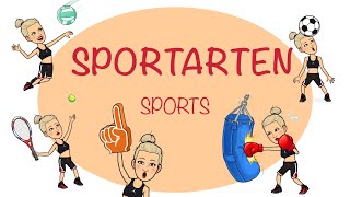 Sportarten Deutsch lernen  German Sports  Almanca sporlar [upl. by Noirod]