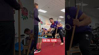 Day in the life of an England Rugby physio 💪 part 1 [upl. by Aihceyt172]