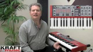 Kraft Music  Nord Electro 3 Keyboard Demo with Chris Martirano [upl. by Assyn95]