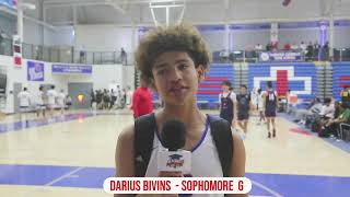 DMV Hoop Session Summer Darius Bivins [upl. by Onirefez493]