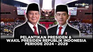 BREAKING NEWS DARI MPRDPR PELANTIKAN PRESIDEN amp WAPRES PERIODE 20242029 [upl. by Frager]