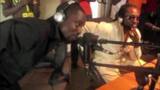 Sarkodie amp Reggie Rock Stone  Free Style on xfm951 [upl. by Divaj]