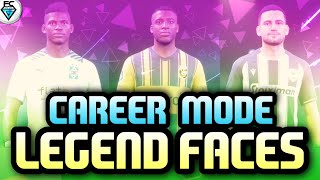 CAREER MODE LEGEND GAME FACES FIFA 22 [upl. by Nnyleve]